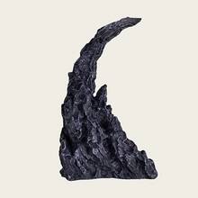 树脂水族箱景观假山雕塑 - 适用于水族箱造景、水族箱装饰、鱼类躲藏处和水生植物造景，适用于淡水/海水水族箱 - A - 查看 6