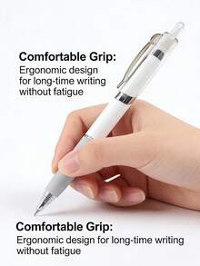 12支可爱马卡龙造型凝胶笔，0.5mm细尖，速干墨水，适合儿童、学校学习和办公使用。 - 中性筆 - 查看 3