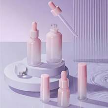 Botella de vidrio portátil de aceite esencial de 5/10/20/30ml | Envases rellenables para suero de cuidado de la piel, cuentagotas, botellas cosméticas divididas, viales vacíos - Multicolor - Ver 6