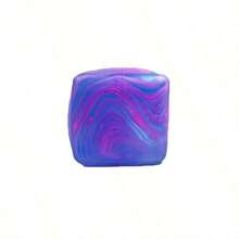 Nee Doh Same Style Flow Pattern Square Maltose Squeezing And Relaxing Release Slow Rebound Squeezing Birthday Gift - Christmas Gift- Perfect Gift - Gift(Default Without Box) - 橘色 - 查看 8