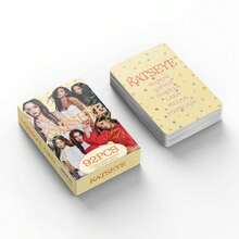 124pcs KATSEYE Girl Group LOMO Mini Cards, Including 60pcs Photo Cards And 64pcs Mini Stickers, High Definition Printing On Both Sides, Ideal For Collectors And Great Gift For Friends - 92KATSEYE - View 10