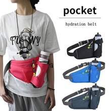 1个户外运动腰包，适合徒步、骑行和跑步。这款腰包专为水壶设计，男女通用，功能多样，适合跑步、骑行、健身和徒步等运动。 - 彩色 - 查看 4