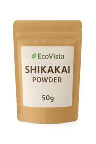 Ecovista Herbal Hair Care Combo Pack, Featuring Five Premium Ayurvedic Powders U2013 Shikakai, Neem, Brahmi, Amla, And Bhringraj U2013 Each (50 Grams) - White - View 2