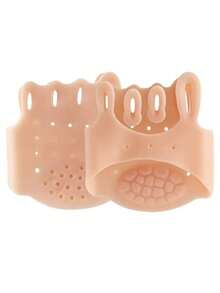 1 Pair Silicone Toe Separator Designed To Separate Toes, Perfect For Daily Use. - Multicolor - View 4