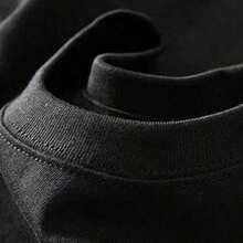 Men's Clothing Llya Rozanov 81Bos Tee TV Heated Rivalry Printed Short-Sleeved T-Shirt, Cotton, Fashionable, Men's, Unisex, Streetwear Summer Outfit Men - 黑色 - 查看 4