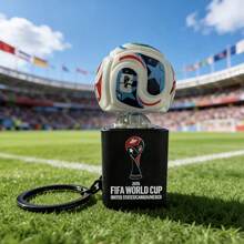 FIFA FIFA 1p'c's2026World Cup Keychain With Sound And Light Effects, Trophy Souvenir, Creative Pendant And Small Gift For Football Fans,Essential Items For Football Fans, Good Gifts For Giving - 1 YEAR - View 7