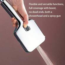 3件套高压淋浴喷头，强劲水流，享受酒店般的沐浴体验 - 增壓花灑 - 查看 8