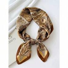 1pc Flower Pattern Romantic Hair Band Boho Headband Turban Headband Sweatband, School Stuff, College, Headbands Fall Winter Hair Accessories For Women Bows For Vacation Outfits Woman Elegant Scarf Women Bandana Soft Headwrap - Nhiều màu-1 - Xem 2
