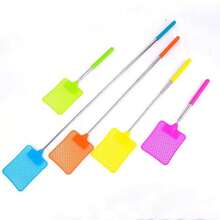 Retractable Summer Mosquito Swatter, Household Daily Insect Killer Cleaning Tool - Multicolor - View 3