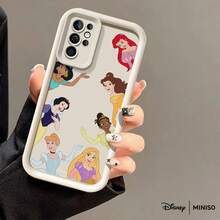 名创优品迪士尼公主系列TPU手机壳，经典角色图案，适用于三星Galaxy S26 Ultra/S26 Edge/S26 Plus/S26/S25 Ultra/S25 Plus/S25/S25FE/S25Edge/S24 Ultra/S24 Plus/S24/S24FE/S23FE/S23 Ultra/S23 Plus/S23/S22 Ultra/S22 Plus/S22/S21 Ultra/S21 Plus/S21/A15/A16/A17/A23/A24/A25/A26/A33/A34/A35/A36/A52/A53/A54/A55/A56/A71/A72/A73，圣诞礼物 - 黑色 - 查看 2