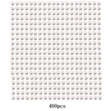 100/200/400片装 1厘米小号美甲海绵，白色方形海绵，适用于美甲渐变刷 - 专业美甲工具，DIY美甲配件 | 高品质化妆海绵涂抹器 - 白色 - 查看 8
