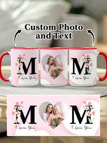 1pc 11oz/15oz Custom Mother's Day Mug, Personalized With Photos And Text, A Unique Gift For Mom - Style 2 - View 16