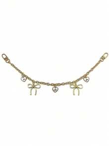 Phụ kiện túi xách thời trang đa năng mới với họa tiết quả anh đào và nơ. - Nhiều màu - Xem 10