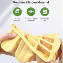 冰棒模具，12 件套硅胶冰棒模具，易脱模冰棒制作模具，自制冰棒模具，附赠 50 根冰棒棍和清洁刷 - 彩色 - 查看 2