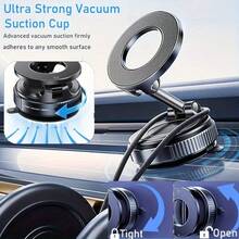 Giá đỡ điện thoại từ tính có thể điều chỉnh 360°, thích hợp sử dụng trên xe hơi hoặc để bàn, tương thích với mọi dòng điện thoại, giá đỡ điện thoại ô tô gấp gọn tiện lợi, tương thích với tất cả các điện thoại thông minh và mẫu xe hơi - Món quà lý tưởng cho các dịp lễ như Giáng sinh, Ngày của Mẹ, Halloween, Lễ Phục sinh, tiệc sinh nhật. - Nhiều màu - Xem 2