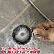 New Shower Head Designed Specifically For Men's Bathing Experience, Featuring Touch-Sensitive Water Flow And Circular Spray Pattern, High-Pressure Vortex Jet, 0.79" Standard Interface Compatible With Most Plumbing, Personalized Cleaning And Relaxation For Men - Multicolor - View 3