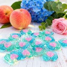 [Peach 3-Chamber Laundry Detergent Capsules] Healing Fragrance | Deep Cleaning + Softening & Color Protection + Long-Lasting Freshness | Softens & Fluffs, Protects Color, Prevents Fading | Slouchy Person's Quick Wash Gadget, Dissolves In Water #Fragrant Capsules #Laundry Tech - Liquid - View 8