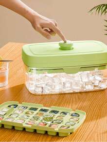 Tray, Pressure Ice Maker Mold, Homemade Storage Box, Freezer Maker, Large Capacity - Multicolor - View 2