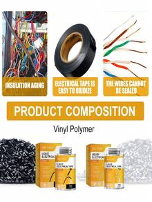 JUE FISH Jue-Fish Black Liquid Insulating Glue, Waterproof Flame Retardant Heat-Resistant Electrical Tape, Substitute For Heat Shrink Tubing, Electrical Wire And Cable Connector Sealant And Insulation Protector, Suitable For Home, Auto, Outdoor Wiring Repair, Moisture-Proof, Anti-Leakage, Anti-Aging, High Elasticity Insulation Protection, Convenient Application Universal Liquid Electrical Glue - A - View 6