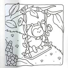 GDTME Busy Garden: Adult And Teen Coloring Book, Showcasing The Simple Daily Life Of Little Bug Friends In Nature, Helpful For Relaxation - Buzzy Garden - View 4