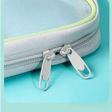 Must-Have For Students! A4 Subject Bag, 3-Layer Large Capacity Super Storage, Easy To Organize Exam Papers And Notes. L-Shaped Wide Opening, Convenient For Classroom Use. Transparent Mesh, Clear View For Study Room Organization. Subject Classification Organizer, Suitable For Exams And Daily Study, Say Goodbye To Messy Materials! - Multicolor - View 6