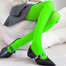 2 Pairs Of Rhinestone Fishnet Stockings - Multicolor - View 13