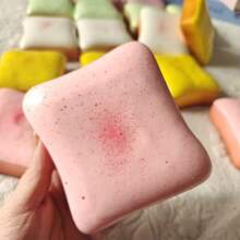 1pc Soft Jasmine Butter Toast Squeezy Stress Relief Toy - Multicolor - View 4