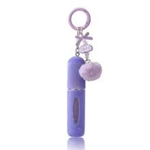 Plush Bag Hanging Perfume Bottle, Perfume Refill Bottle - 5ml;淺藍;PP - 查看 9