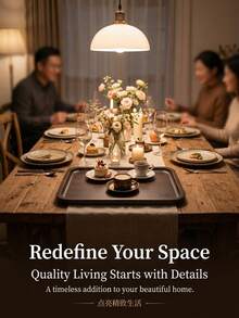 1个竹制托盘、水果托盘、木制甜点托盘、木制咖啡牛奶小吃托盘、蛋糕托盘、奶酪托盘、木制茶托盘、面包托盘、早餐托盘 - 紫紅色 - 查看 10