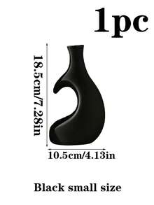 1/2 Stück Herzförmige Vase, nordischer Stil dekorative Vase, schwarz & weiß minimalistisches Design, stoßfeste Plastik Blumenvase, moderne Heimdekoration, geeignet für Wohnzimmer, Schlafzimmer, Büro, Trockenblumen, Kunstblumen, Dekoration, Hochzeit, Einweihungsparty, Geburtstag, Weihnachtsgeschenk - Einheitsgröße - Übersicht 18
