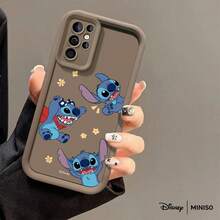 MINISO Disney Stitch Multifaceted TPU Phone Case, Superhero And Happy Designs Suitable For Samsung S26 Ultra/S26 Edge/S26 Plus/S26/S25 Ultra/S25 Plus/S25/S25FE/S25Edge/S24Ultra/S24Plus/S24/S24FE/S23FE/S23Ultra/S23Plus/S23/S22Ultra/S22Plus/S22/S21Ultra/S21Plus/S21/A15/A16/A17/A23/A24/A25/A26/A33/A34/A35/A36/A52/A53/A54/A55/A56/A71/A72/A73, Christmas Gift For Girlfriend - Pink - View 5