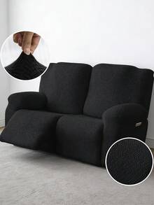 3-Seater Recliner Sofa Cover, Stretch Jacquard Sofa Slipcover, Suitable For Recliner Sofa & Leisure Armchair, Furniture Protector - Multicolor - View 17