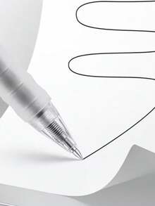 11件套可爱文具套装，包含优雅圆珠笔、3支软头荧光笔、2支亮头荧光笔、6支大容量0.5mm圆珠笔，适合学生、大学必备、办公书写。 - 學習用品套裝 - 查看 4