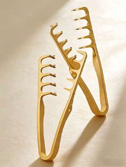 New 1 Piece Volumizing Wide Tooth Hairstyling Comb - Fluffy Texture For Men, ABS Plastic With Textured Grip, Suitable For All Hair Types, Great For Home Use, Back To School, Travel Holiday Essentials, Slick Back Brush, Hair Dryer, Hair, Barber, Edge Brush, Styling Brush, Hair Dryer, Hair Stuff, Hair Spray, Curly Hair Products