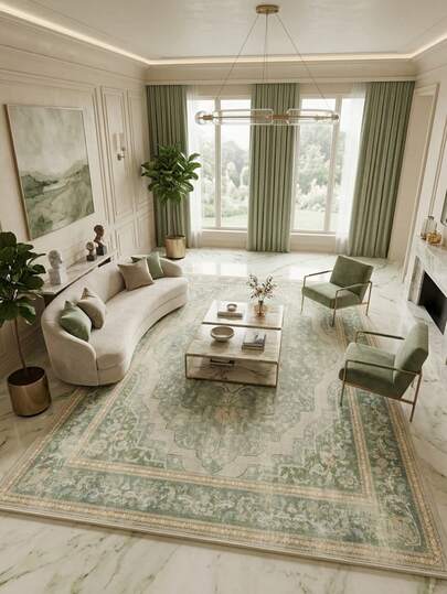 1 pieza Alfombra/Tapete de área/Alfombra de baño/Felpudo/Pasillo de estilo bohemio vintage con diseño floral y de rayas, de felpa suave sintética, apta para baño, cocina, entrada, pasillo, mesita de noche, sala de estar, dormitorio, lavable a máquina 100% poliéster, decoración del hogar