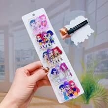 Hasbro Dây buộc tóc acrylic hình nhóm nhạc nữ Demon 1Hunter, kẹp tóc, băng đô hoạt hình dễ thương, dây buộc tóc, lược, phụ kiện nhỏ cho bé gái. - Nhiều kiểu dáng - Xem 2