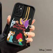 MINISO Disney Prinzessin "Erstelle deine Geschichte" TPU Handyhülle, Mehrfach-Charakter-Collage Design kompatibel mit Samsung S26 Ultra/S26 Edge/S26 Plus/S26/S25 Ultra/S25 Plus/S25/S25FE/S25Edge/S24Ultra/S24Plus/S24/S24FE/S23FE/S23Ultra/S23Plus/S23/S22Ultra/S22Plus/S22/S21Ultra/S21Plus/S21/A15/A16/A17/A23/A24/A25/A26/A33/A34/A35/A36/A52/A53/A54/A55/A56/A71/A72/A73, Weihnachtsgeschenk für Freundin - Pink - Übersicht 2