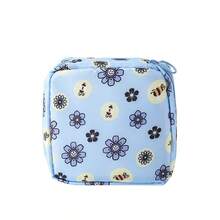 Large Capacity Sanitary Pad Storage Bag, Tampon Storage Bag, Square Sanitary Pad Storage Bag, Cartoon Pattern Storage Bag, Portable Menstrual Products Set, Women Sanitary Products Bag - Multicolor - View 19