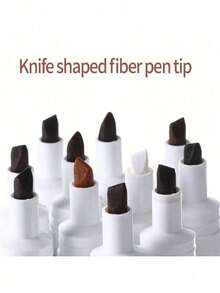 1 Set Furniture Repair Markers, Wood Filler Paint Kit, Suitable For Floors, Tables, Stains, Scratches - Oak, Maple, Cherry, Peach, Walnut, Black Waterproof Tile Pen - Perfect For Repairing Dirt And Discoloration On Wood Surfaces - Touch-up Markers - View 9