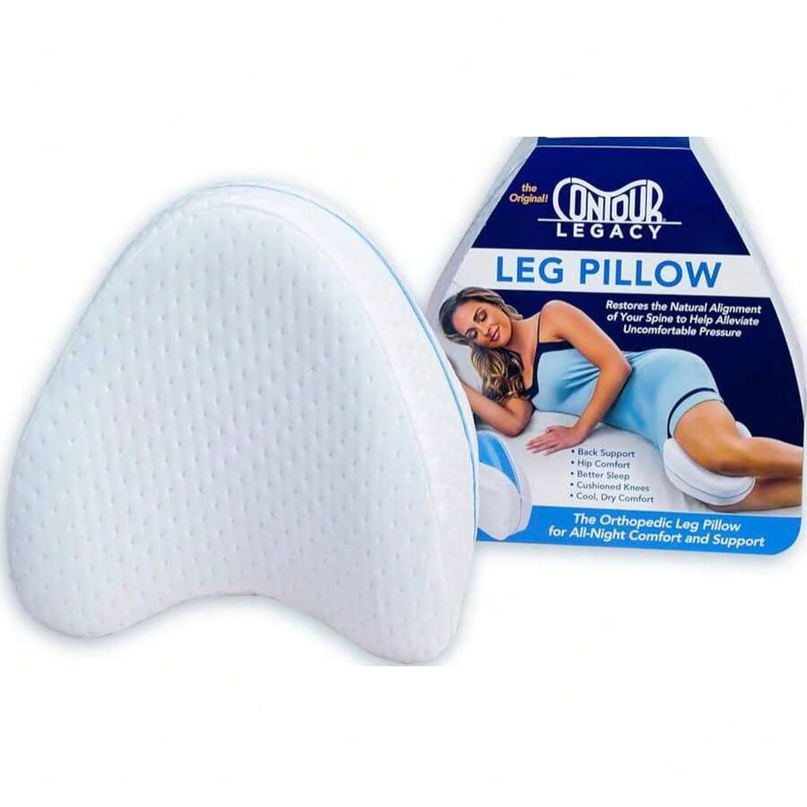Almohada Ortopédica para Piernas Restaura la Alineación Natural de la Columna Vertebral Soporte de Espalda y Confort Contour Legacy - Multicolor - Ver 1