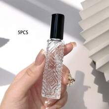 12ml Refillable Perfume Spray Bottle, Travel Size Glass Container With Golden Cap - Multicolor - View 13