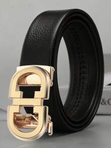 男士真皮腰带，多功能休闲裤腰带 - 彩色 - 查看 4