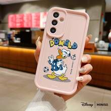 名创优品迪士尼唐老鸭“DONALD”锚图案TPU手机壳，航海风，兼容三星S26 Ultra/S26 Edge/S26 Plus/S26/S25 Ultra/S25 Plus/S25/S25FE/S25Edge/S24 Ultra/S24 Plus/S24/S24FE/S23FE/S23 Ultra/S23 Plus/S23/S22 Ultra/S22 Plus/S22/S21 Ultra/S21 Plus/S21/A15/A16/A17/A23/A24/A25/A26/A33/A34/A35/A36/A52/A53/A54/A55/A56/A71/A72/A73，圣诞礼物送给女朋友 - 粉色 - 查看 6