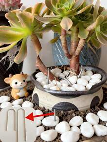 Bộ 50/30/10 chiếc đinh làm vườn hình chữ U, cọc ống hàng rào chịu lực, đinh cỏ, đinh mạ kẽm dùng để cố định hàng rào cỏ và cọc tiếp đất. - Nhiều màu - Xem 3