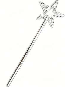 1pc Plastic Fairy Wand Star Wand Princess Angel Wand Birthday Party Wedding Christmas Cosplay Halloween Prop (May Deform During Transport, Please Do Not Buy If You Mind) 1/2/5/8pcs - Multicolor - View 1