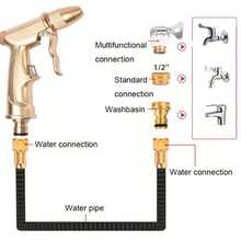 New Arrival Thick Expandable High Pressure Car Wash Hose, Home Garden Soft Pipe, Latex Triple Expansion Hose - A - View 9