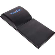 Yes4All Alfombrilla de ejercicio abdominal/cuña de abdominales con protector de coxis almohadilla para sentarse Alfombrilla de entrenamiento abdominal y núcleo para una gama completa de entrenamientos abdominales de movimiento - B1. Negro - Ver 1