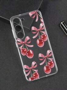 Ốp lưng điện thoại dày dặn, trong suốt, chống rơi, họa tiết bướm và hoa anh đào, tương thích với Samsung Galaxy S25/S25PLUS/S25 Ultra/A16/A36/A26/A56/A50/A12/A32/A52/A72/A51/A21S/A13/A14/S24/S24PLUS/S24Ultra,S22/A52/A53/A54/A55S23, 11/12Pro/12/12X/13/14/15/13Pro/14Pro/15Pro, 10/9/Note9/12c/Note11pro/Note8Pro - Nhiều màu - Xem 4