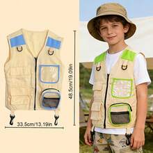 Children Outdoor Adventure Costume Set, Pretend Play Role-Playing Outfit, Suitable For Boys & Girls Above 3 Years Old, Great For Birthday, Party, Holiday And Children's Day Gift - Multicolor - View 3