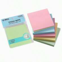 100 Sheets/Pack Colorful Self-Adhesive Memo Notes, 4 Colors Sticky Notes - Multicolor - View 11